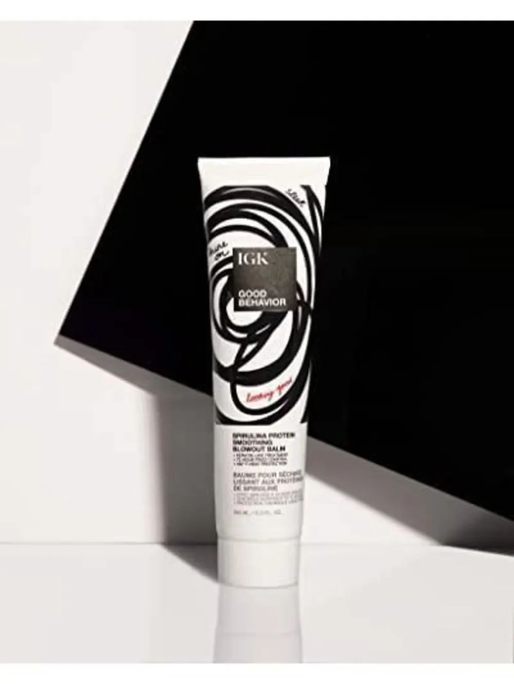 Igk Hair Good Behavior Spirulina Protein Smoothing Blowout Balm 5 Oz